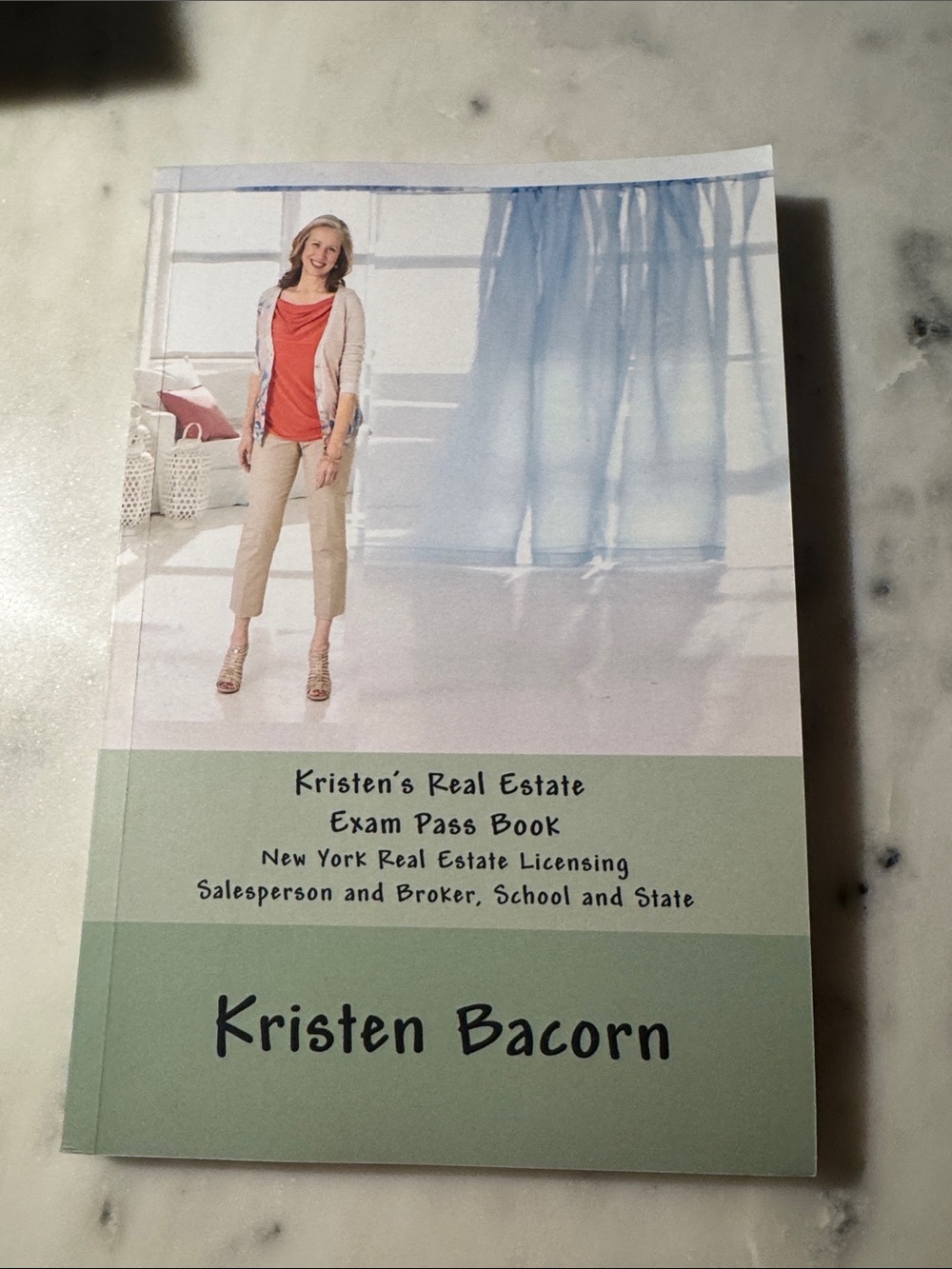 New York Real estate exam pass book by Kristen Bacorn